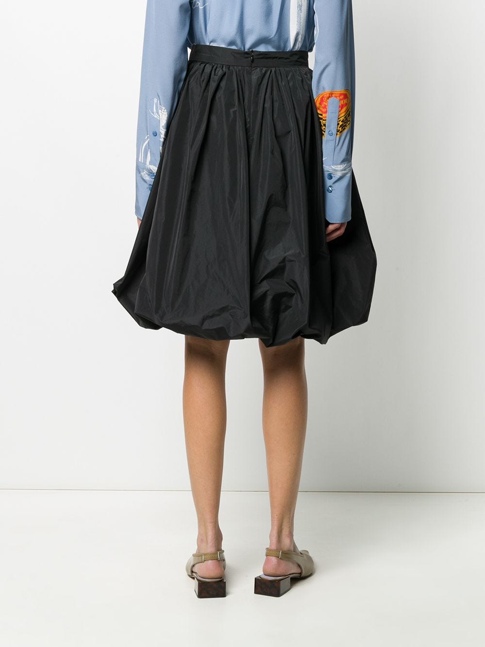 Marisa Baratelli Silk Bubble Skirt Size 4