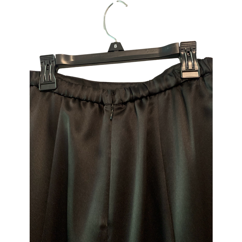 Alex Evenings Black Long Dinner Skirt Size S