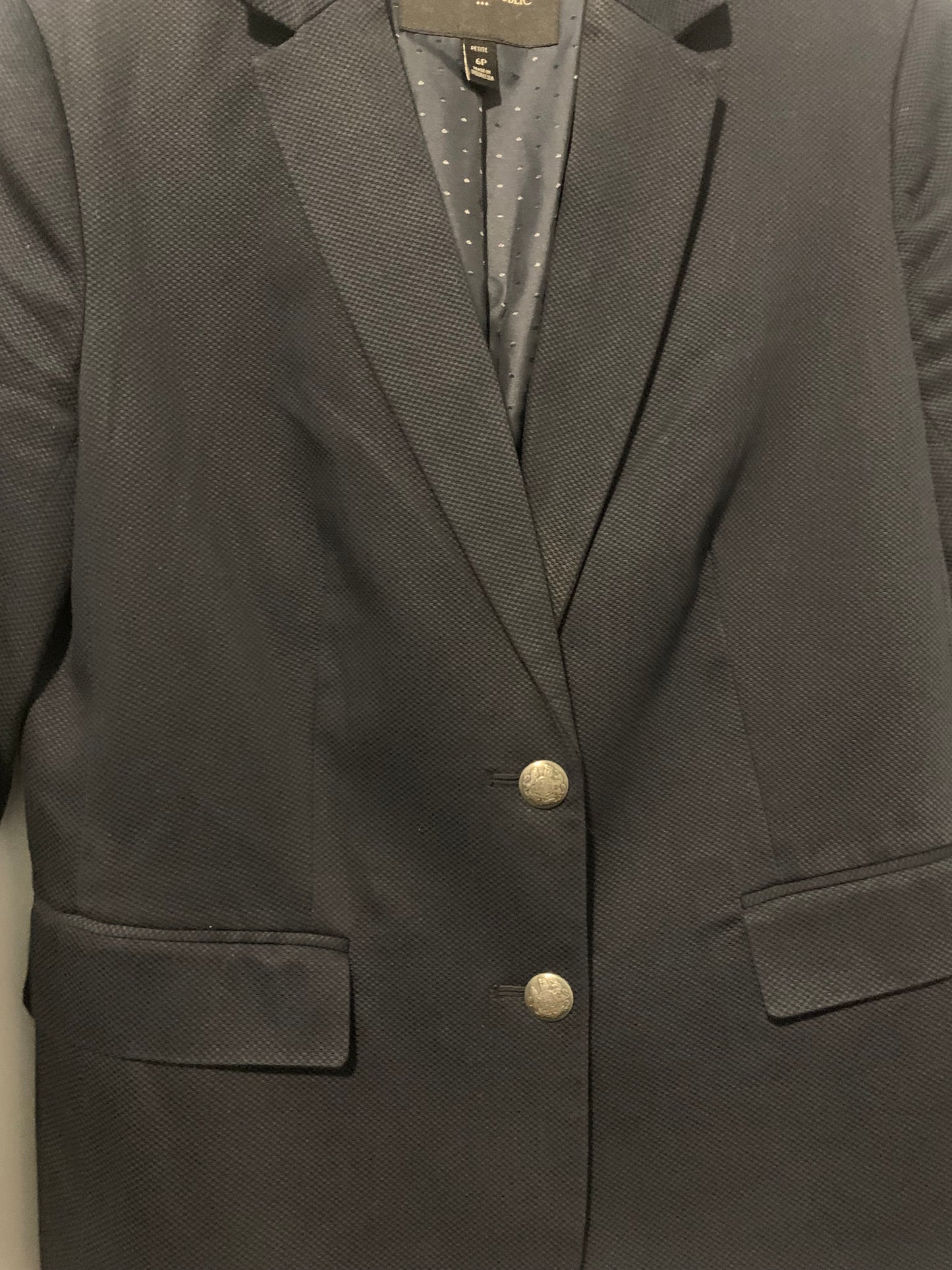 Banana Republic Blazer Navy Blazer Size 6P