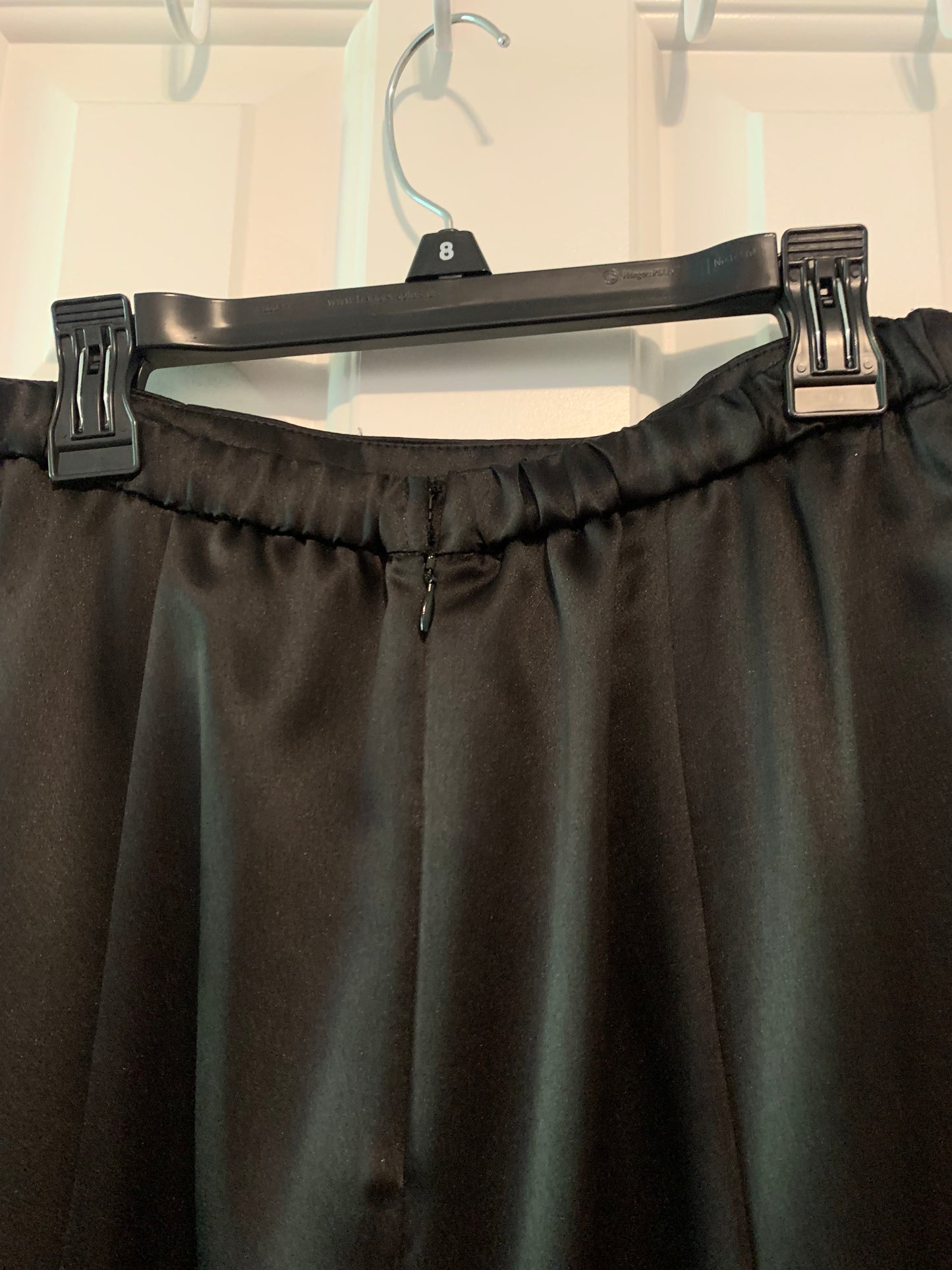 Alex Evenings Black Long Dinner Skirt Size S