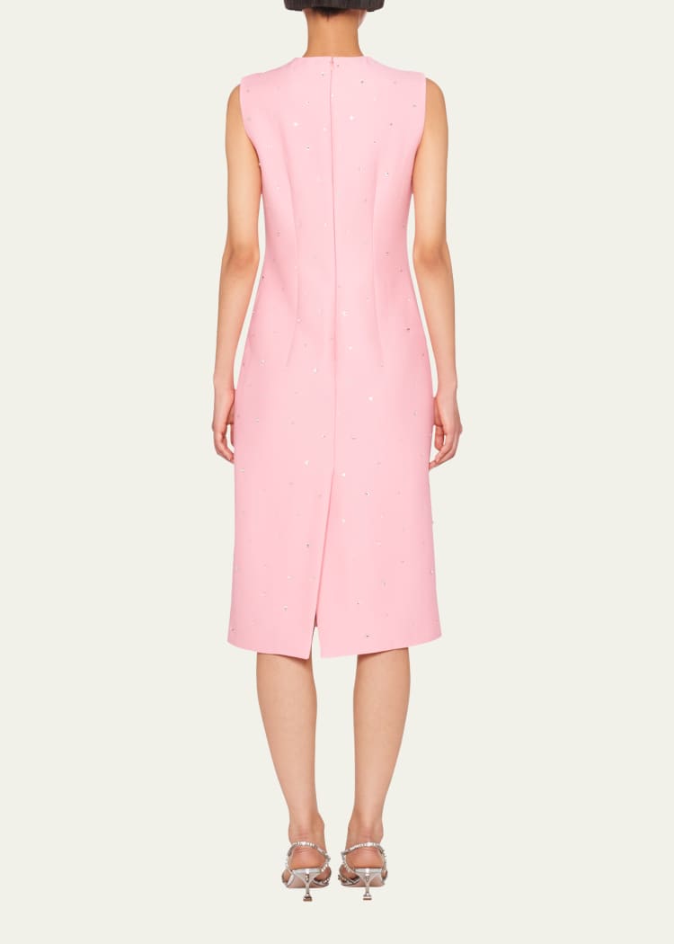 Jessica Howard Pink Linen Sheath Dress 12P