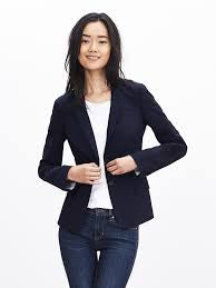 Banana Republic Blazer Navy Blazer Size 6P