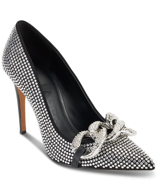 Karl Lagerfeld Studded Calise Women's Pump Size 6