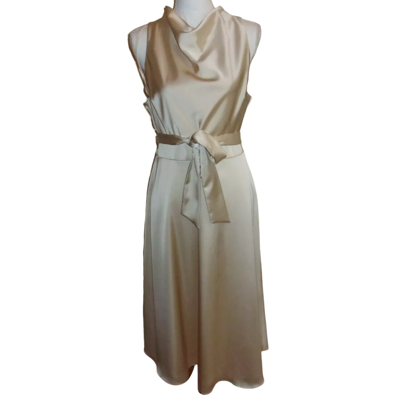 Antonio Melani Satin Drape Dress Size 8