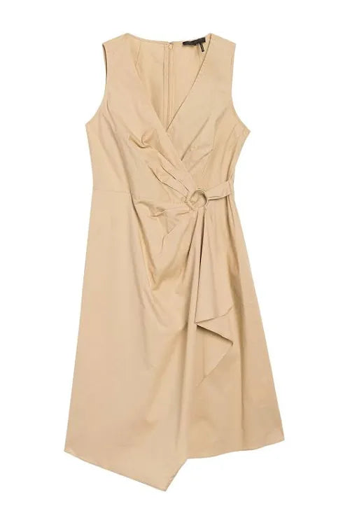 Donna Karan Faux Wrap Dress Size 4